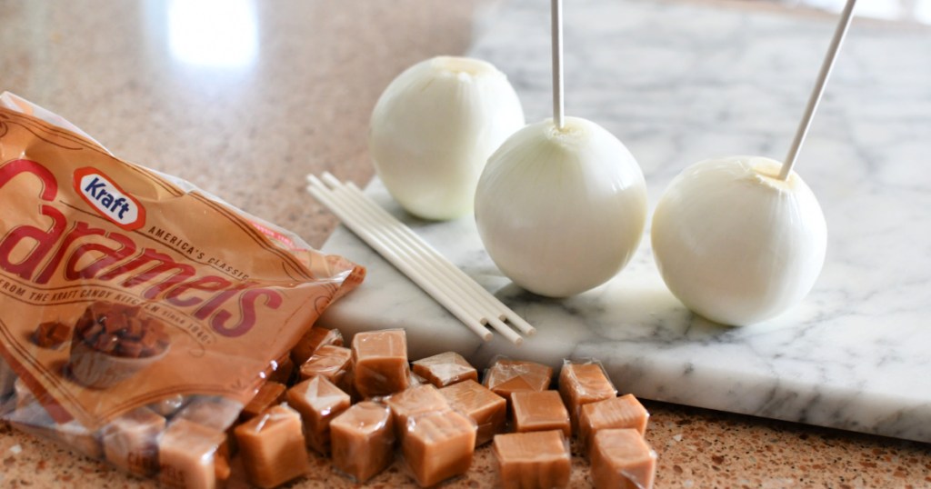 ingredients for caramel onion