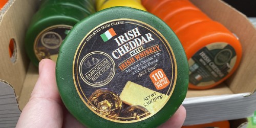 Irish Cheddar w/ Whiskey Only $3.99 + More St. Patrick’s Day ALDI Finds
