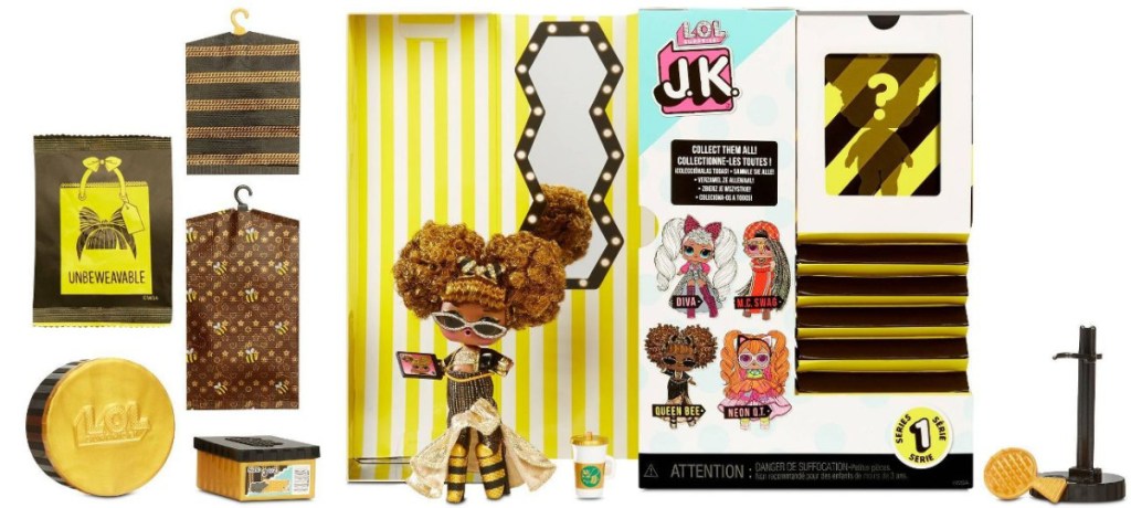 LOL JK fashion bumble bee doll and accessories