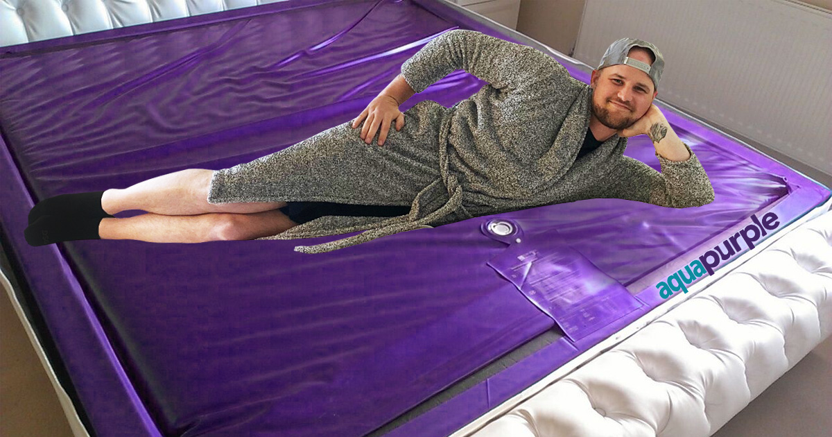 The Latest Innovation in Waterbeds Will Have You Sleeping Like a Baby!