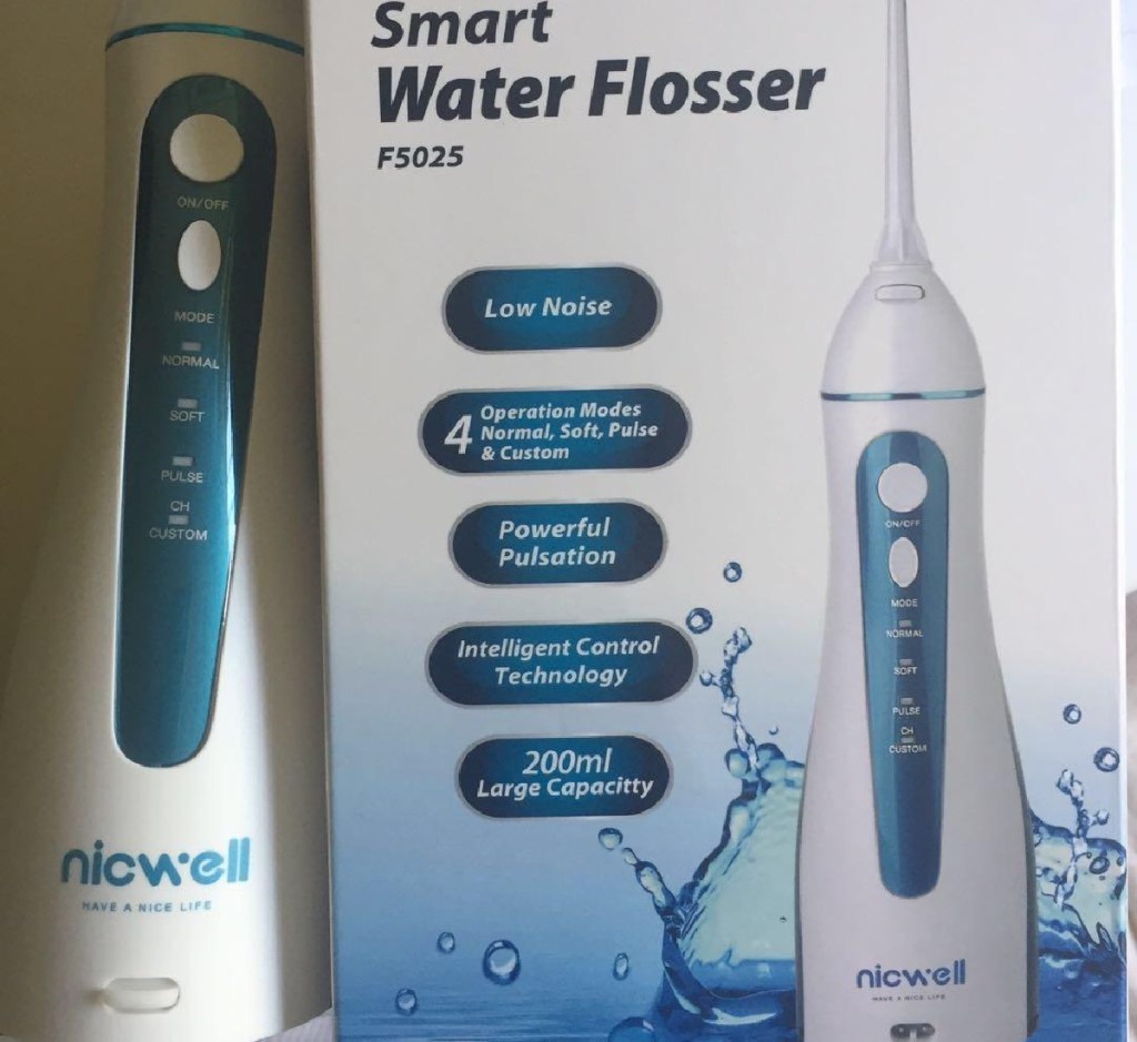 nicwell water flosser in box