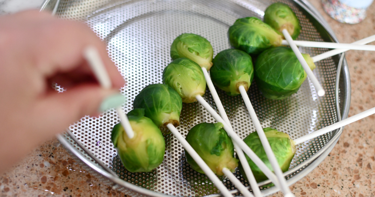 Brussel Sprouts Cake Pops Recipe - Easy Vegetable Dessert Idea!