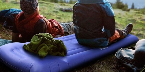 Inflatable Sleeping Mat w/ Built-in Pump Just $21.74 Shipped on Amazon
