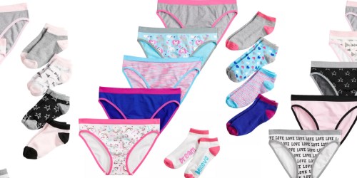 Girls Underwear & Socks 10-Pack Just $4.79 on Kohls.com (Regularly $18)