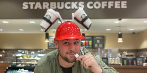 Stay Caffeinated Hands-Free With A Stylish Coffee Guzzler Helmet!