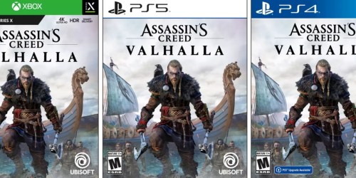 Assassin’s Creed Valhalla Game Only $29.99 on GameStop.com (Regularly $60) | PS4, PS5 or Xbox