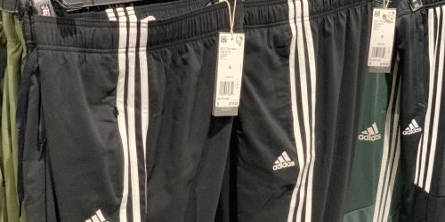TWO Pairs of Adidas Men’s Joggers Only $36 (Regularly $100)