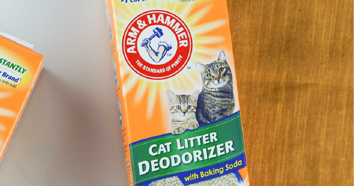 THREE Arm & Hammer Cat Litter Deodorizer 30oz Boxes Only 8 Shipped on