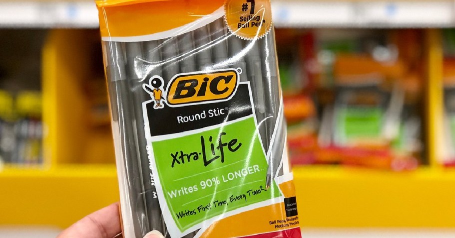 BIC Stic Ballpoint Pens 10-Count Just 94¢ Shipped on Amazon