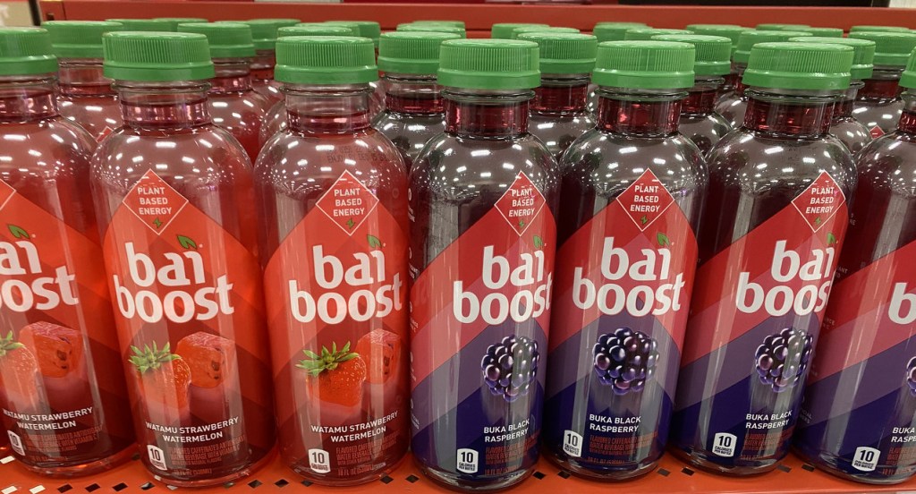 Bai Boost Drinks on store shelf