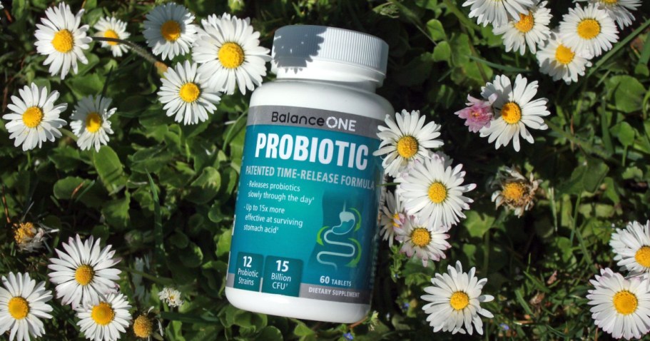 Balance ONE Probiotics 60-Day Supply Just $15.48 on Amazon | Improves Digestion & Immunity