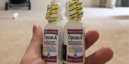 Bausch + Lomb Opcon-A Eye Drops Only 99¢ at Walgreens | In-Store & Online
