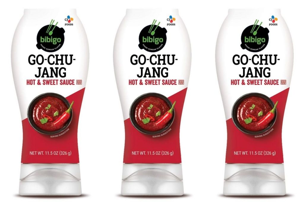 3 bottles of Bibigo Go-Chu-Jang Hot & Sweet Sauce
