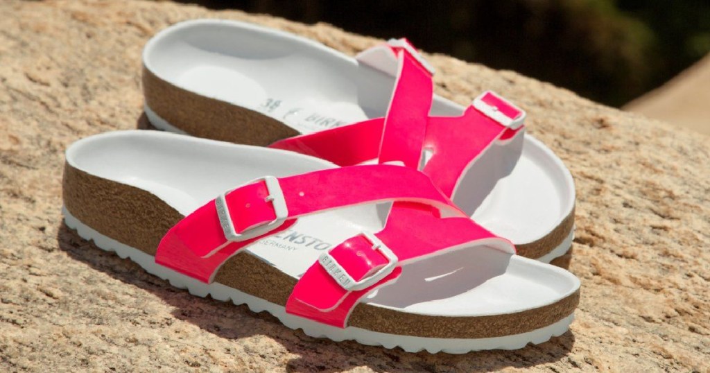 Blossom gain Owl Birkenstock Women's Neon Sandals Only $49.99 Shipped (Regularly $110) •  Hip2Save