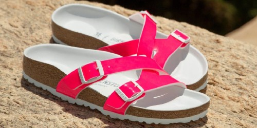 Birkenstock Women’s Neon Sandals Only $49.99 Shipped (Regularly $110)