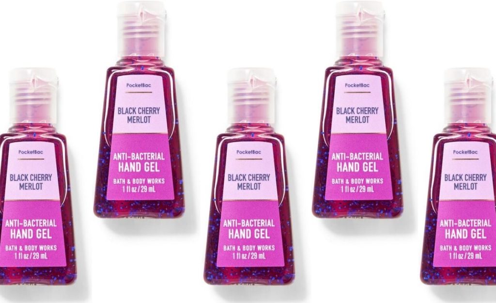 Black Cherry Merlot Bath & Body Works Hand Sanitizers