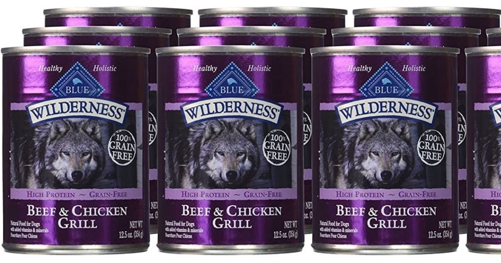 Blue Buffalo Wilderness Beef and Chicken Grill Cans