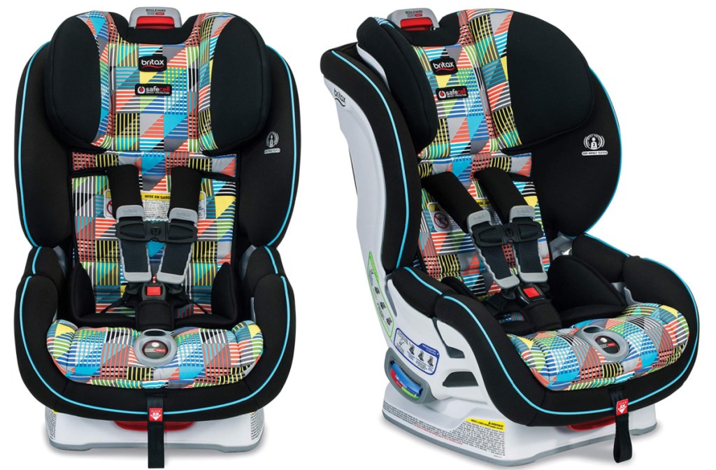 Britax Boulevard Car Seat front and side view