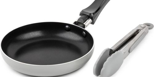 Mini Frying Pan & Utensil Sets Only $7.99 on Macy’s.com (Regularly $30) + More Cookware Deals