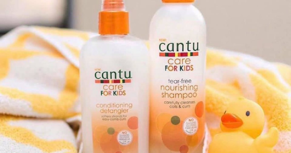 Cantu Care for Kids Detangler and Shampoo
