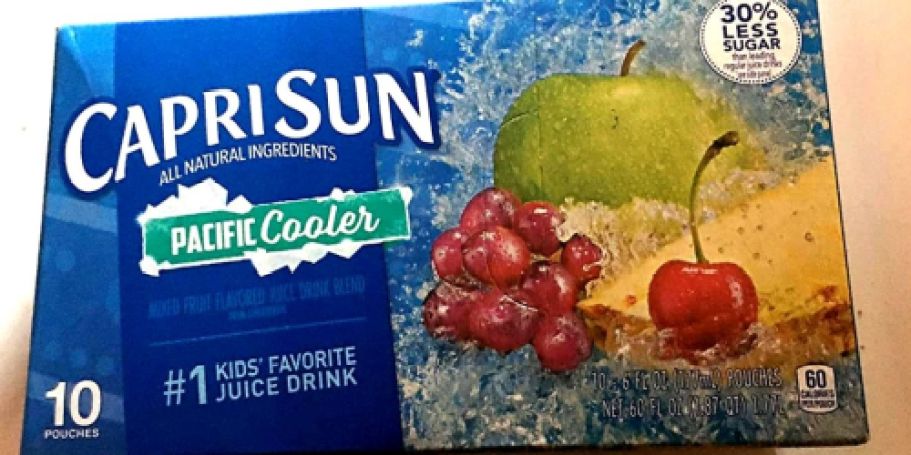 Capri Sun Juice Pouches 10-Count Box Only $2 Shipped on Amazon