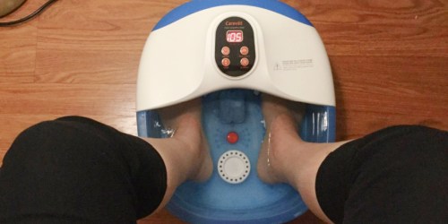 Heated Foot Spa Massager Just $37.59 Shipped on Amazon | Great Mother’s Day Gift Idea