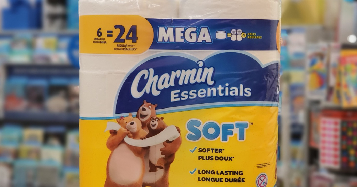 Charmin Toilet Paper Mega Rolls 6-Pack ONLY $4 at Walgreens | Hip2Save