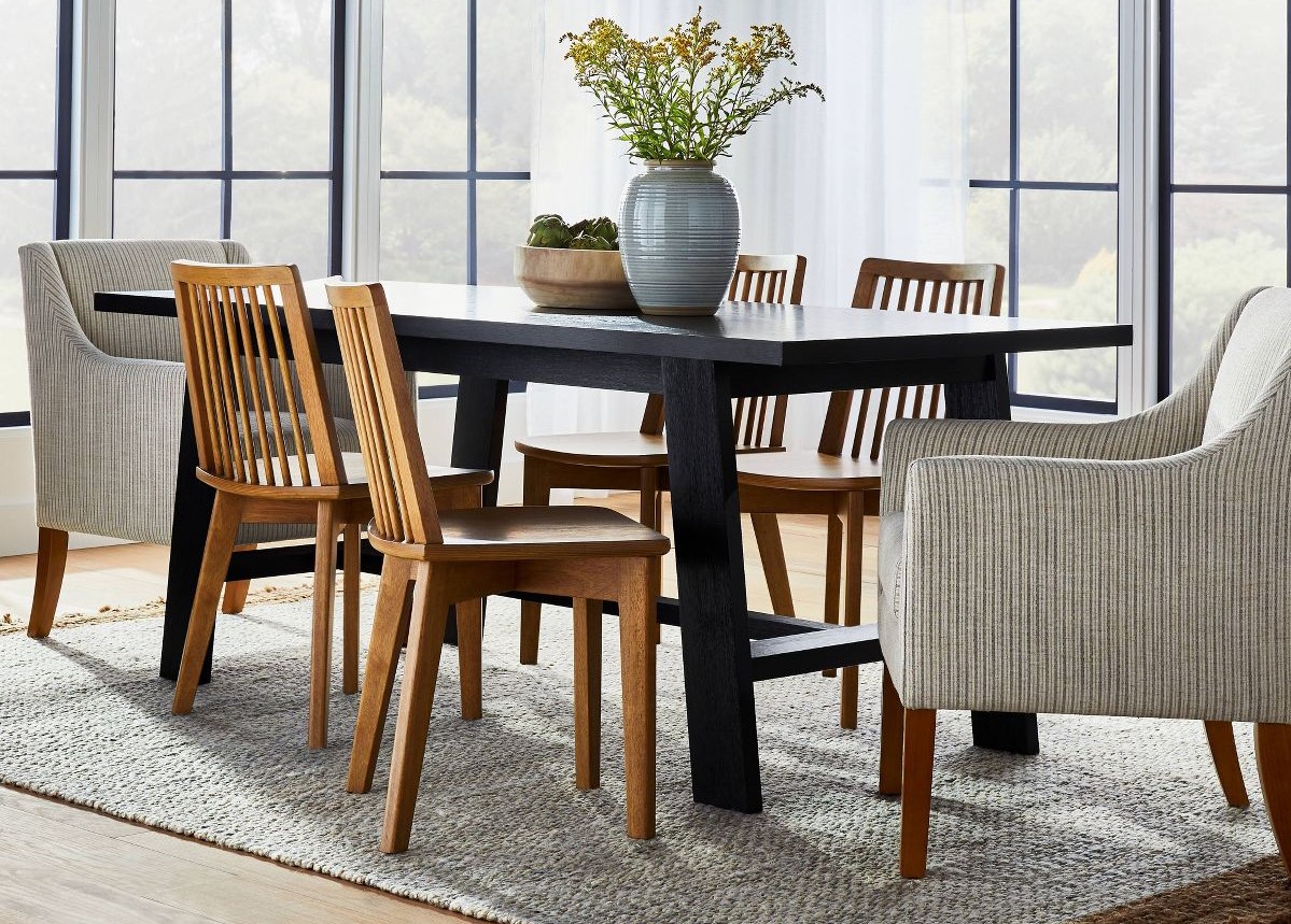 long white dining room table