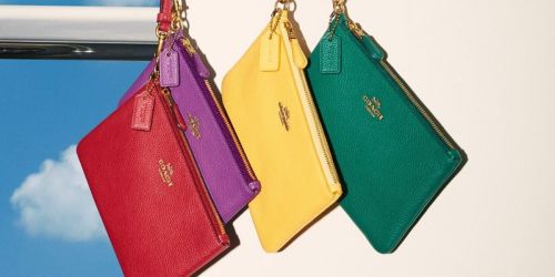 Coach Signature Wristlets from $31 (Regularly $78)