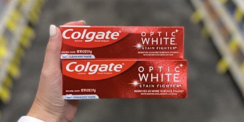 TWO Colgate Optic White Toothpastes Only $2.53 on Walgreens.com