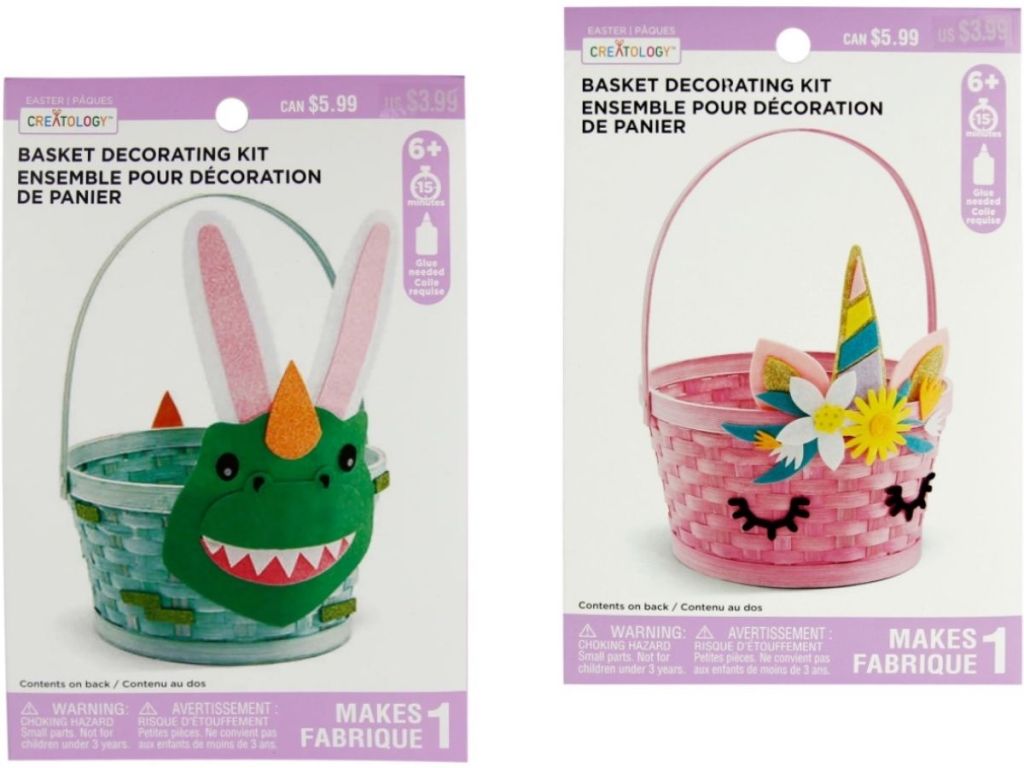 Creatology Easter Basket Decorating Kids