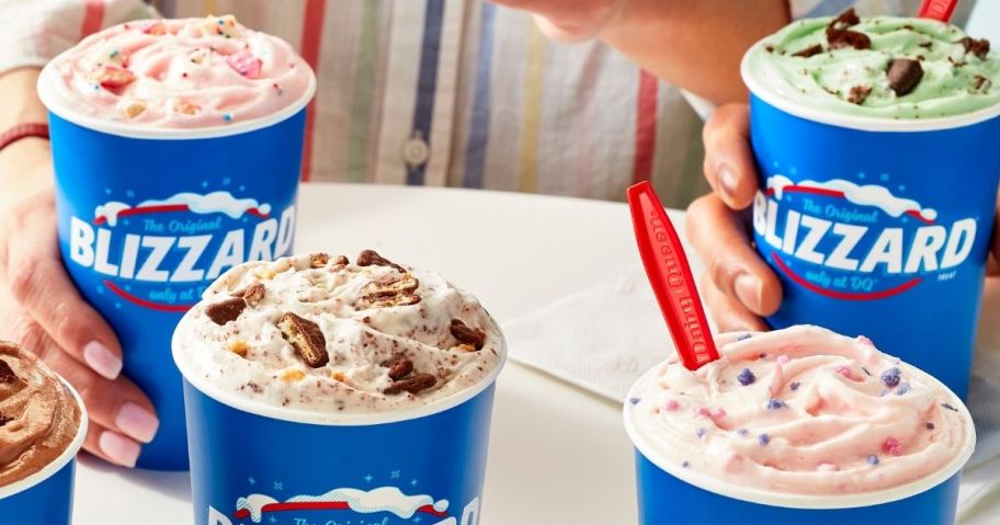 group of DQ Blizzards