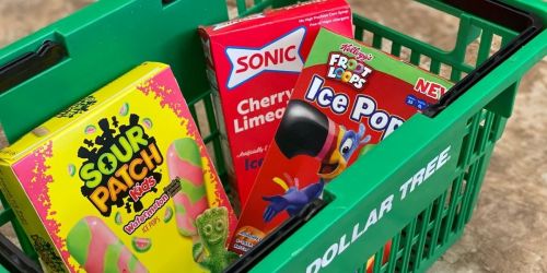 Sour Patch Kids, Sonic Cherry Limeade & Froot Loops Popsicles Only $1 at Dollar Tree
