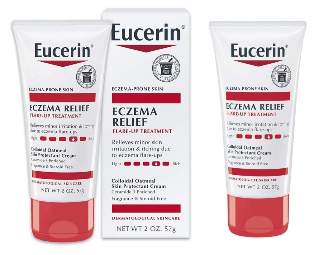 Eucerin Eczema Relief with packaging