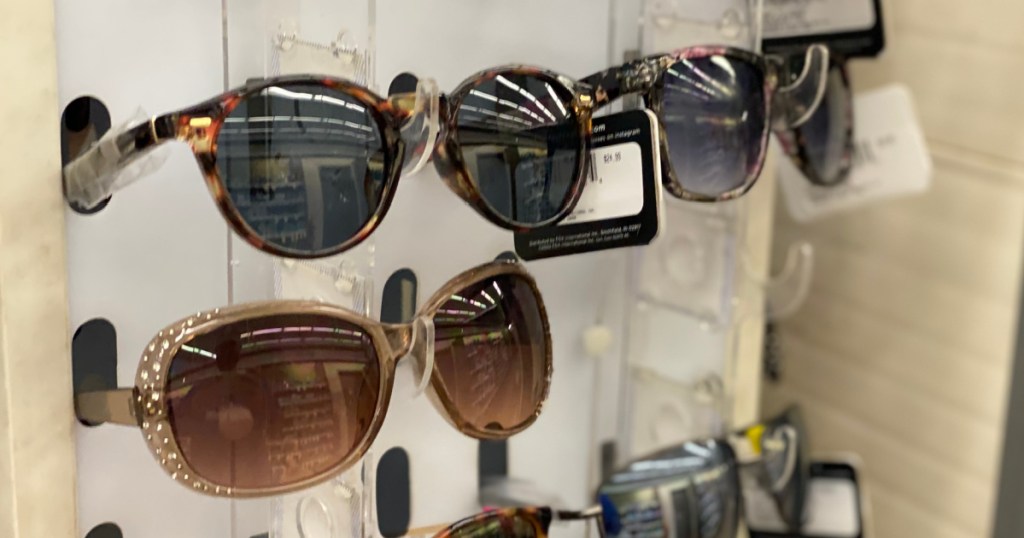 sunglasses on display 
