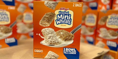 Kellogg’s Frosted Mini Wheats Cereal 2-Pack Just $5.59 at Costco