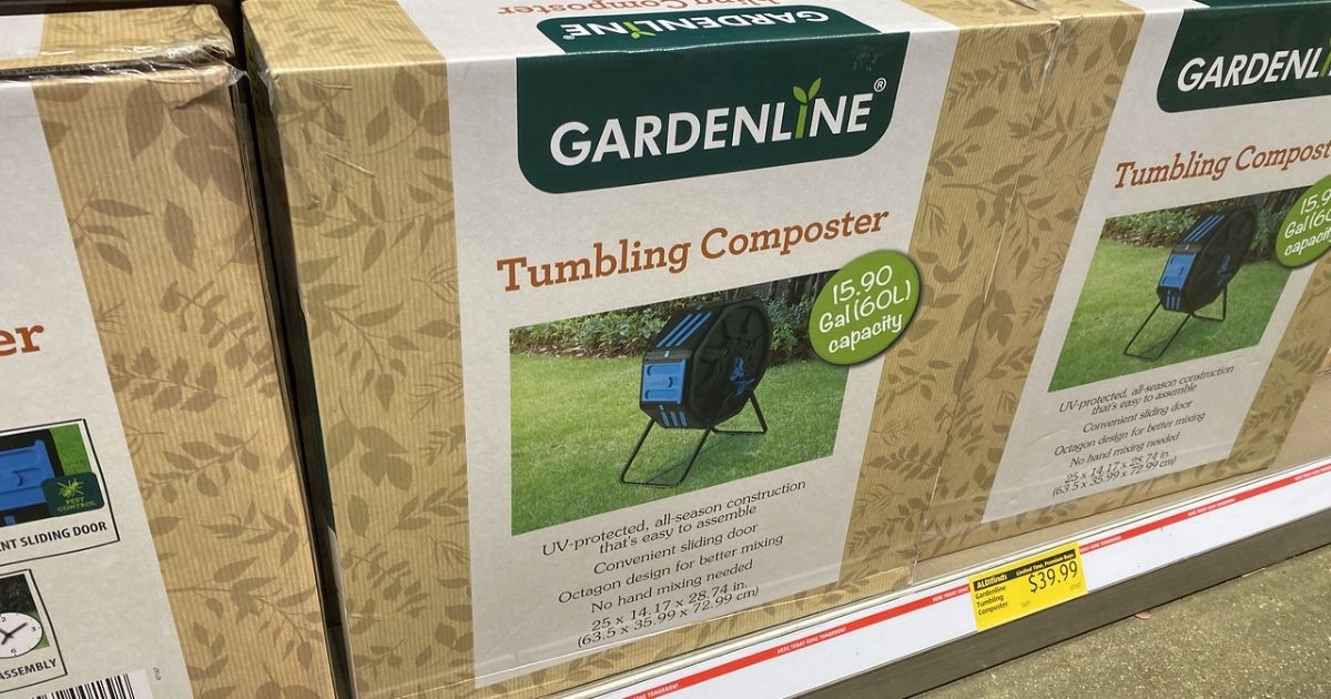 Gardenline Tumbling Composter