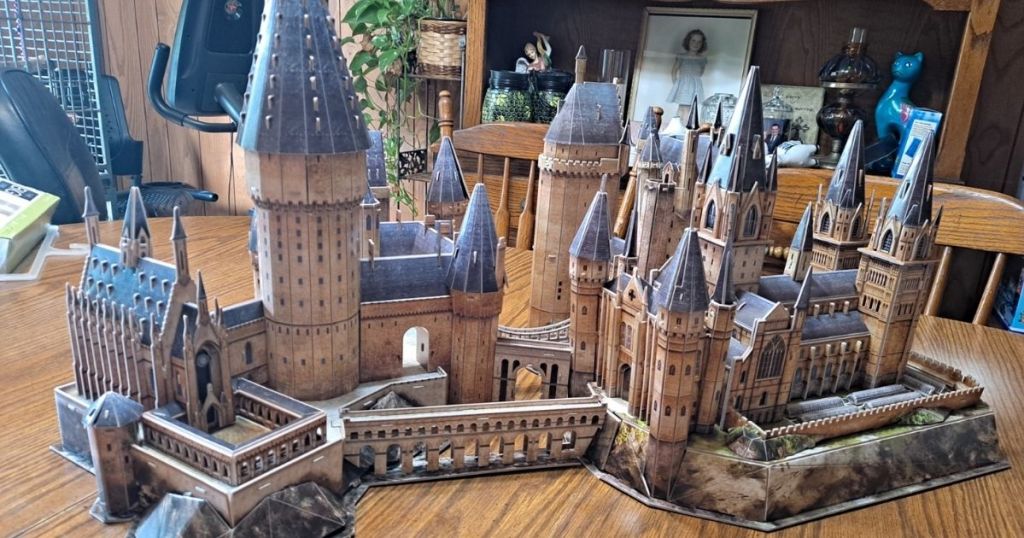 Harry Potter Hogwarts Castle 428-Piece 3D Puzzle Only $9.97