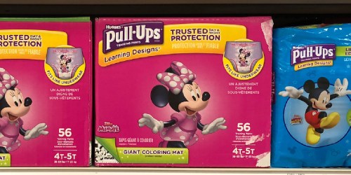 Huggies Pull-Ups Boxes Just $17.50 Each w/ Free Walgreens Pickup (Regularly $30)