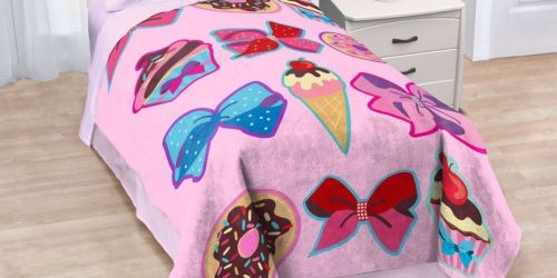 JoJo Siwa Blanket Only $14.99 on Target.com (Regularly $25) + 50% off More Kids Bedding