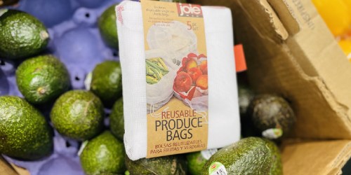 Joie Reusable Produce Bags 5-Count Set Only $4.99 at ALDI