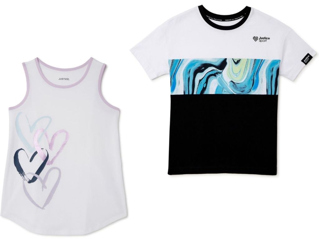Justice - Explore All-Things-Fun for your girl with Justice available at  Walmart! 🤩 #HeartofJustice #WalmartFashion Girls 2-Pack T-Shirts:  cur.lt/rlpuqsasp Everyday Faves Leggings: cur.lt/28styotba Justice  Rollerskates: cur.lt/ks7sf3y3g