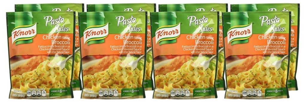 KNorr Pasta Sides Chicken Broccoli 8-Count