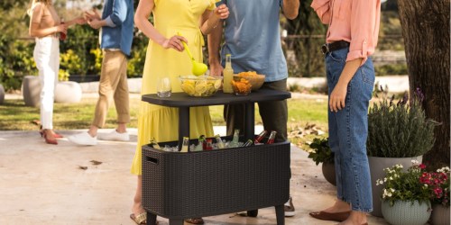 Keter Bevy Bar Table & Cooler Combo Just $99.99 Shipped on Costco.com