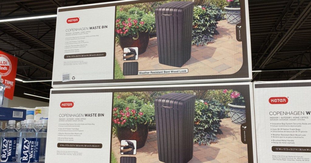 Keter Indoor/Outdoor Waste Bin Only 39.99 at ALDI LaptrinhX / News