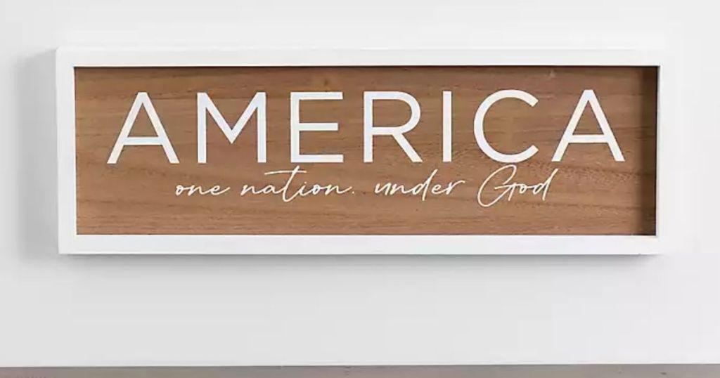 Kirkland's America Wall Sign