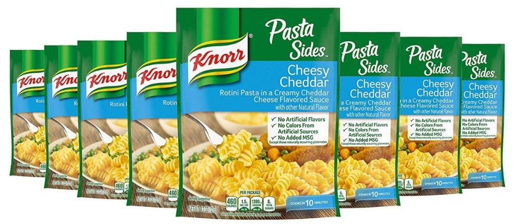 Knorr Pasta Sides Cheesy Cheddar 8-Count
