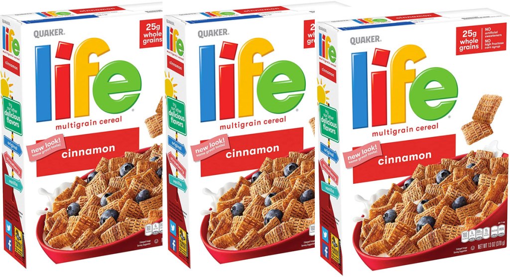 Life Cinnamon Cereal 3Pack Just 7 Shipped on Amazon Hip2Save