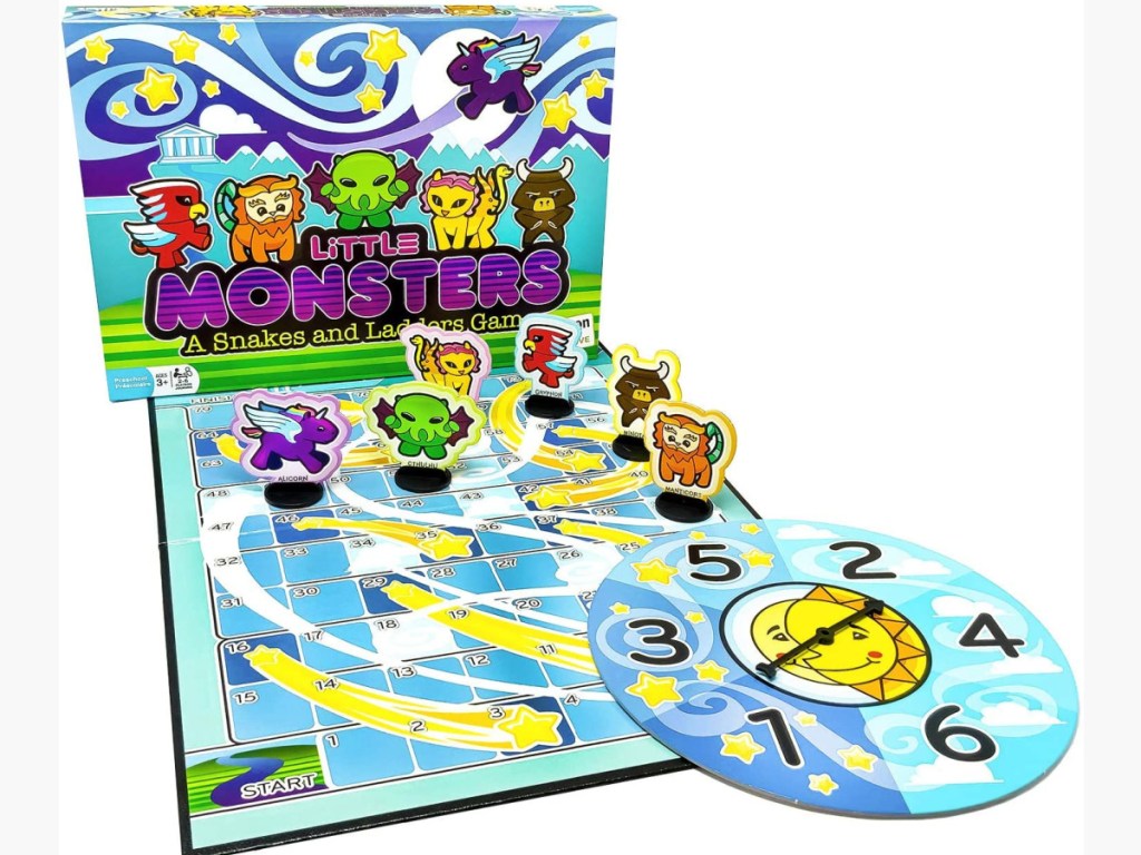 Little Monsters A Snakes and Ladders Game