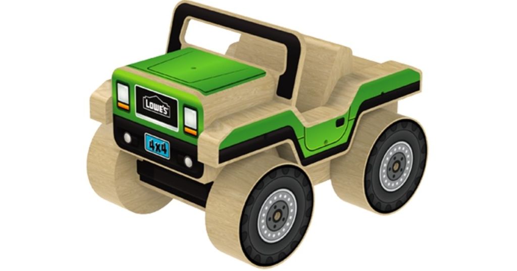 wooden truck